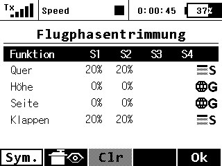 Flugphasentrimm 2