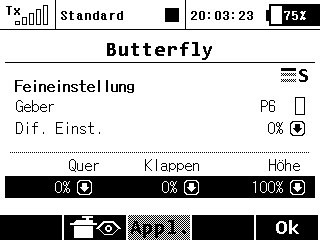 Feineinstellung